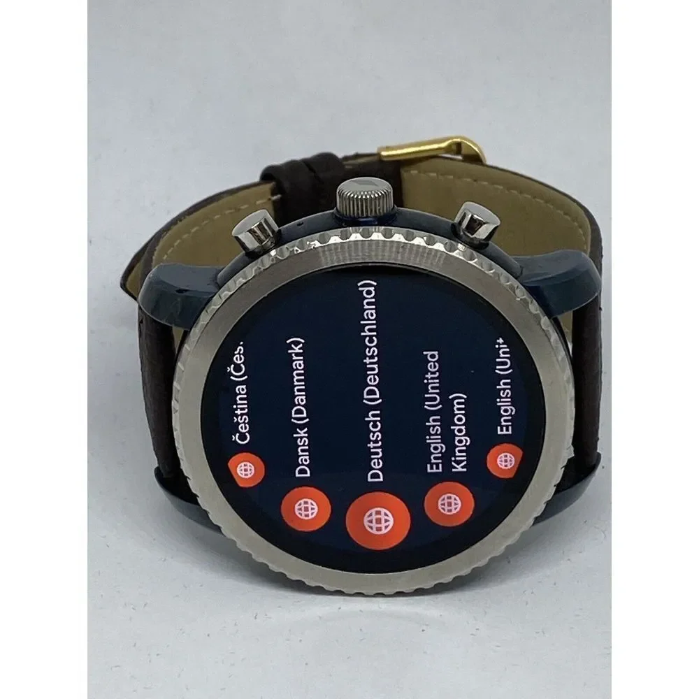 Fossil Gen 3 Authentic Genuine Smart Watch Custom Band FTW4004 LT143